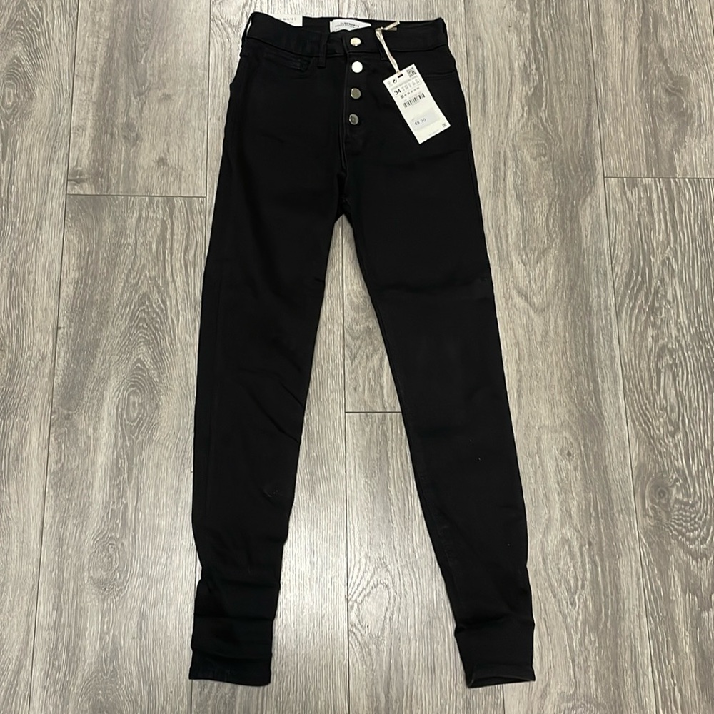 Zara button fly jeans